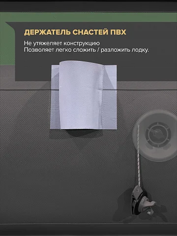 Надувная лодка ПВХ Роджер Зефир 3500 Лайт, НДНД, комплектация Люкс