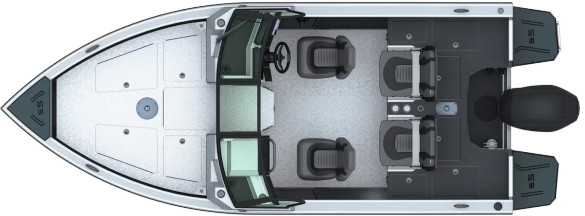 Катер Siberia S5 2025 (модификация 2)