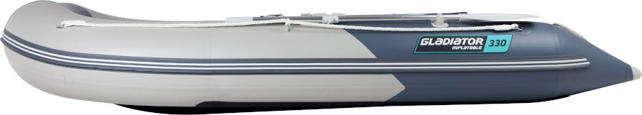 Надувная лодка ПВХ Гладиатор B 330 DP (пайол)