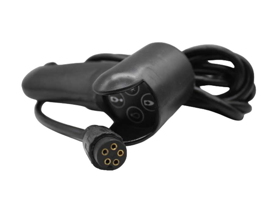 Лебедка трейлерная электрическая SEA-PRO TRW25, 1134 кг, мет трос