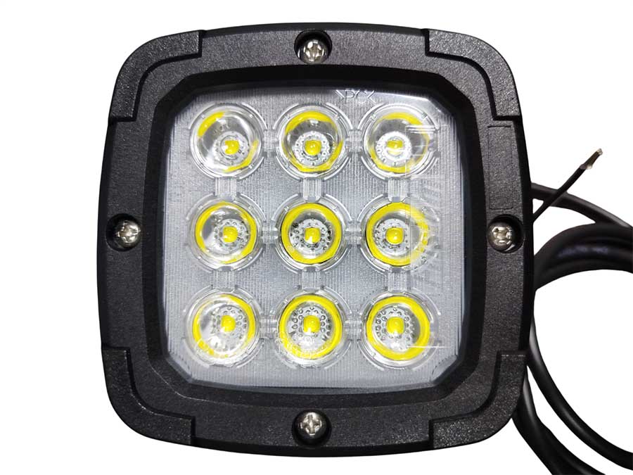 Универсальная светoдиодная рабочая фара FT-036 LED, 9 диодов, 13,5 Вт, 1800 лм, 12/54 В