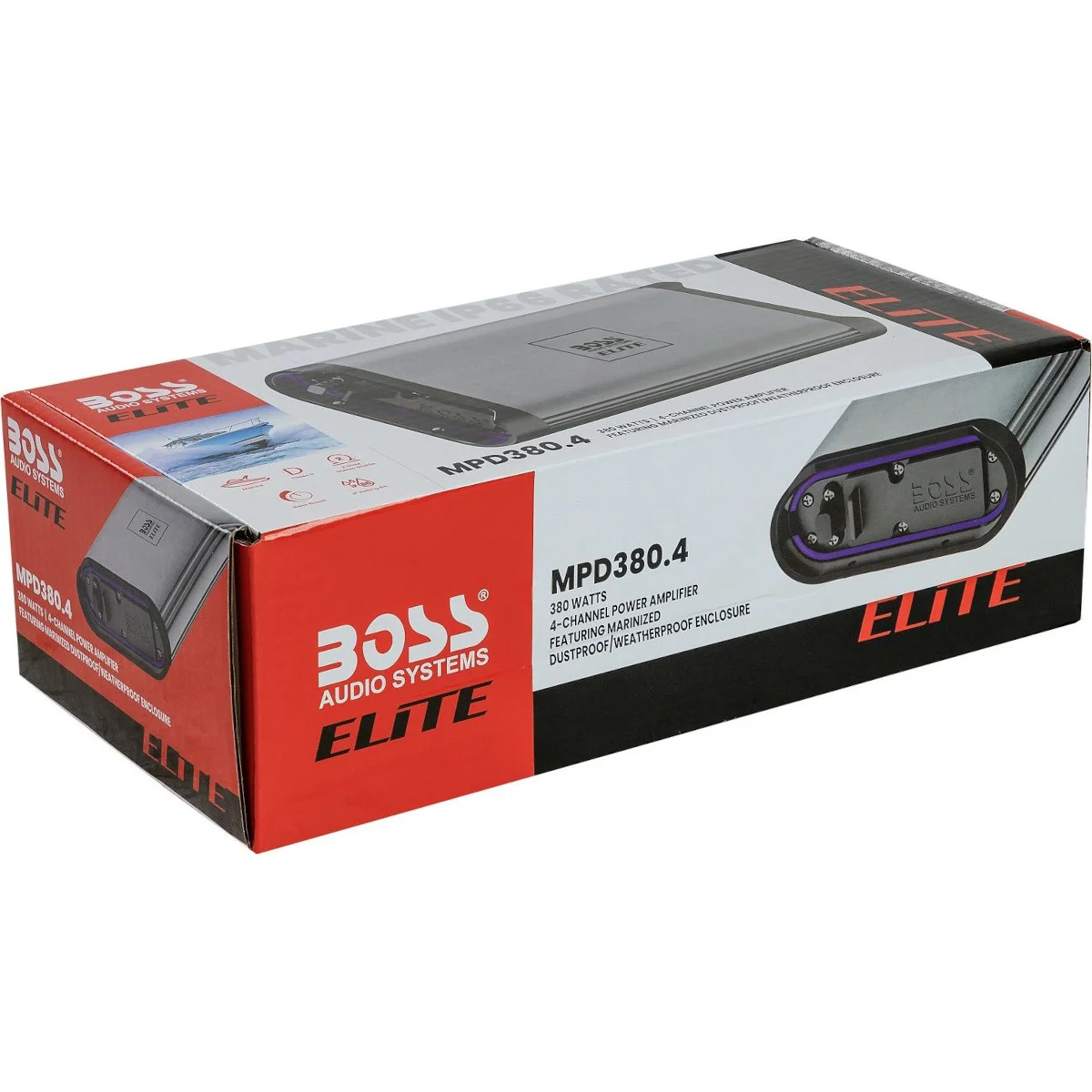 Усилитель Boss Audio MPD380.4, 380 Вт, 4 канала