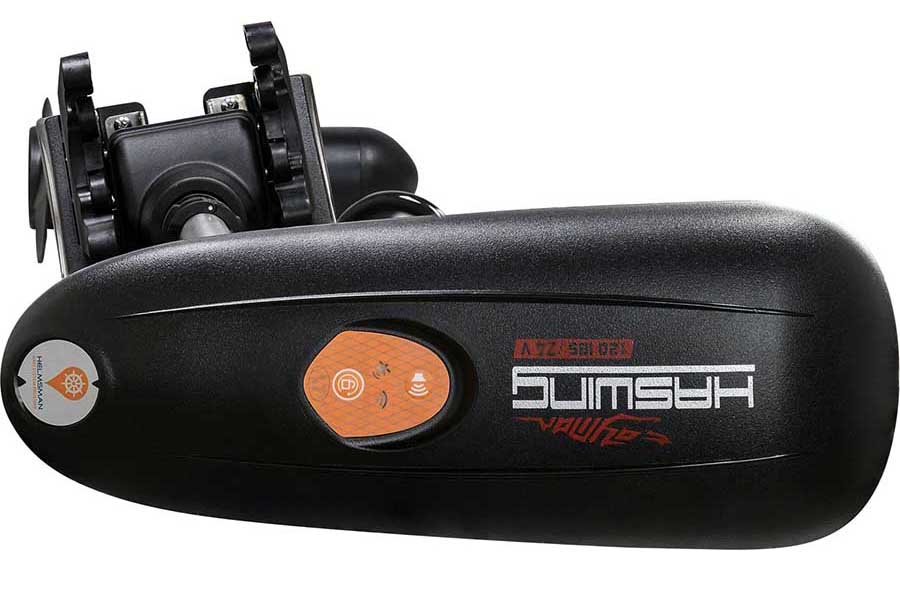 Троллинговый электромотор Haswing Cayman B 80 lbs 24V GPS с электроякорем, штанга 250 см