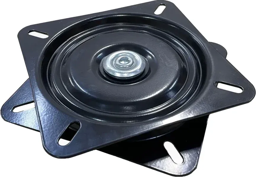 Кресло Folding в комплекте с опорой с занижением 60 мм. (красный, черная стойка)