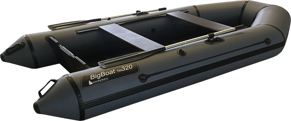 Надувная лодка ПВХ Big Boat TM320K (слань-книжка, киль)