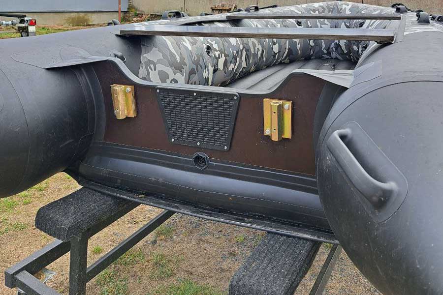 Надувная лодка ПВХ Хантер 350 ПРО (камуфляж), Б/У 2023