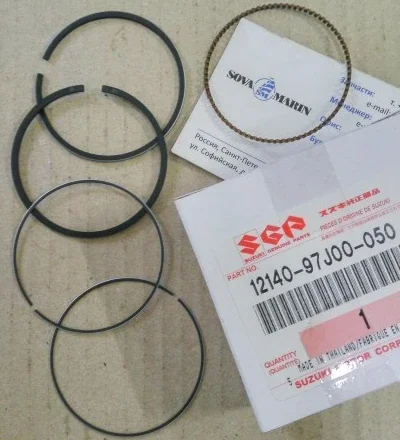 Коленчатый вал и поршень Suzuki