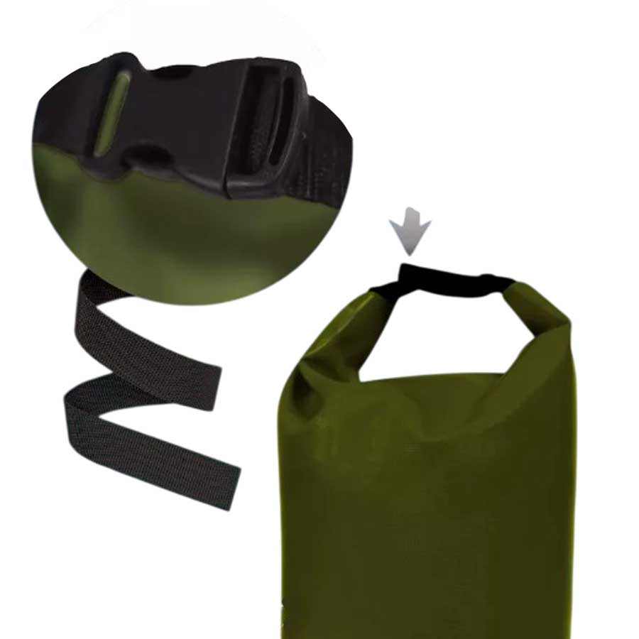 Гермомешок водонепроницаемый Gaoksa, 50 л, ПВХ 650D с фастексом