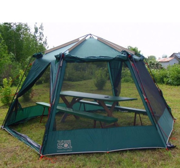 Палатка-шатер Sol Mosquito green (420х370х250, зеленый)