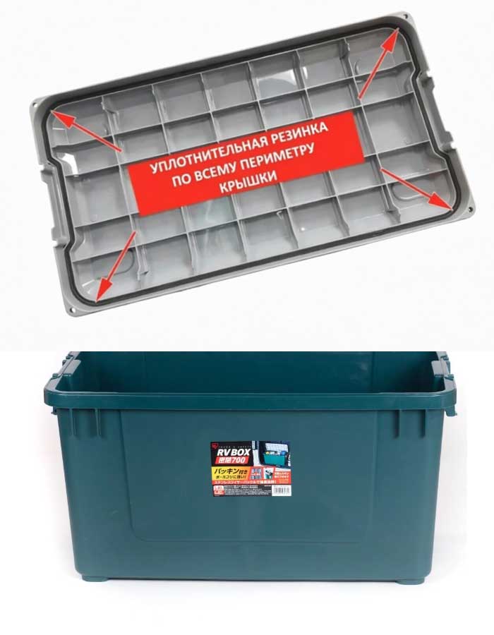 Экспедиционный ящик IRIS RV BOX 700, 62 л.