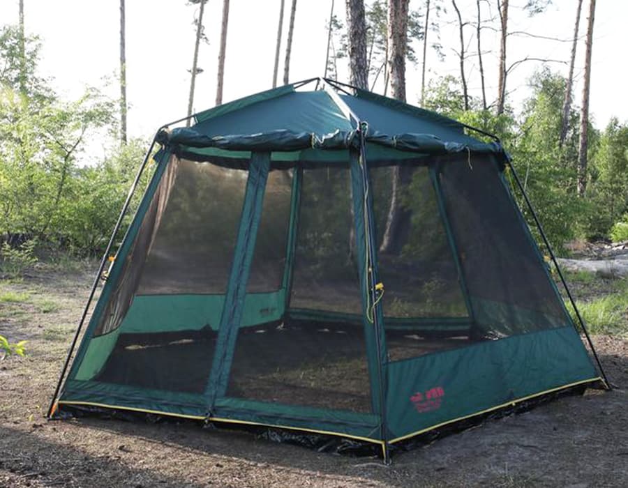 Палатка шатер Tramp Mosquito Lux Green ( V2 ), 430х370х225 см