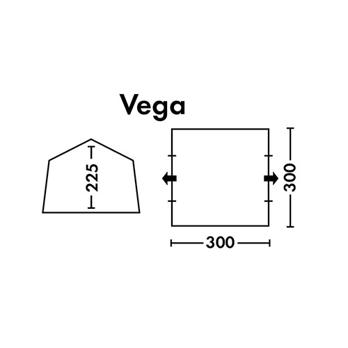Шатер-тент FHM Vega (300х300х225)
