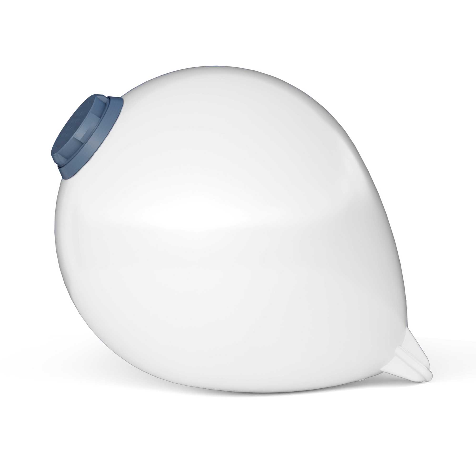 Буй пластиковый маркерный BUOY Ø450х630 мм с подсветкой и солнечной батареей