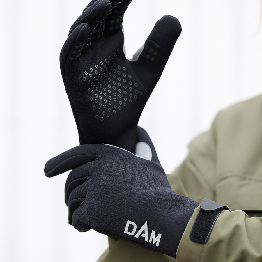 Перчатки DAM Light Neo Liner (черный, L XL)