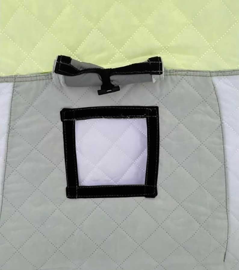 Палатка (баня) 3-х слойная для зимней рыбалки MirCamping КУБ 2,1х2,1х1,7 м 