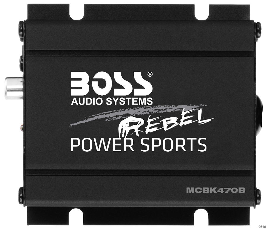 Аудиосистема Boss Audio MCBK470B, 1000 Вт, черная