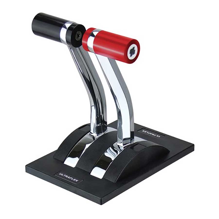 Контроллер Ultraflex B46 газ/реверс двухрычажный горизонтальный 