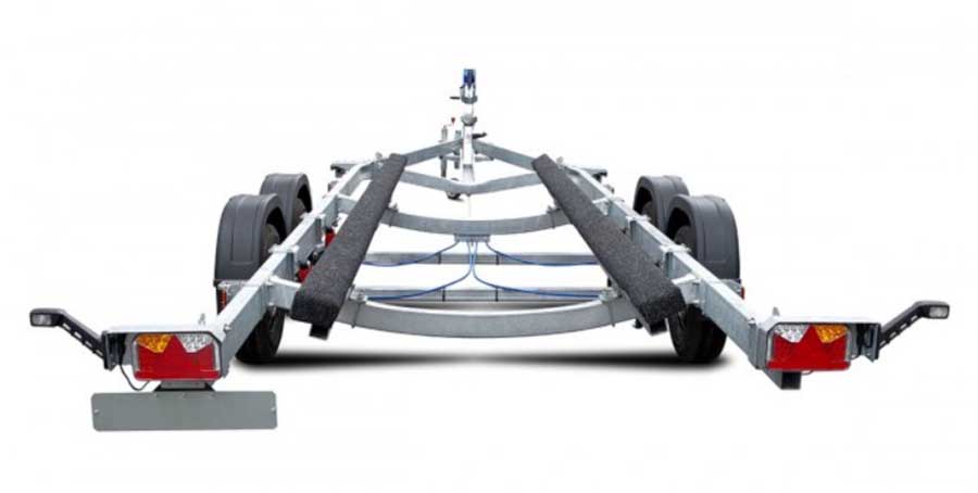 Прицеп для лодок и катеров МЗСА L 8022-2.30 исполнение 501 (лодка до 7,2 м)