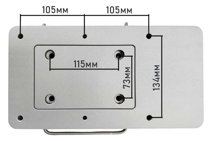 Быстросъемное крепление Haibo QR-D для лодочных электромоторов