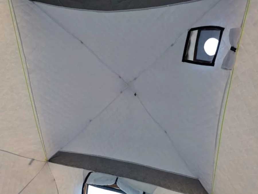 Палатка (баня) 2.4х2.4х2.2, 4-х слойная, для зимней рыбалки МирКемпинг