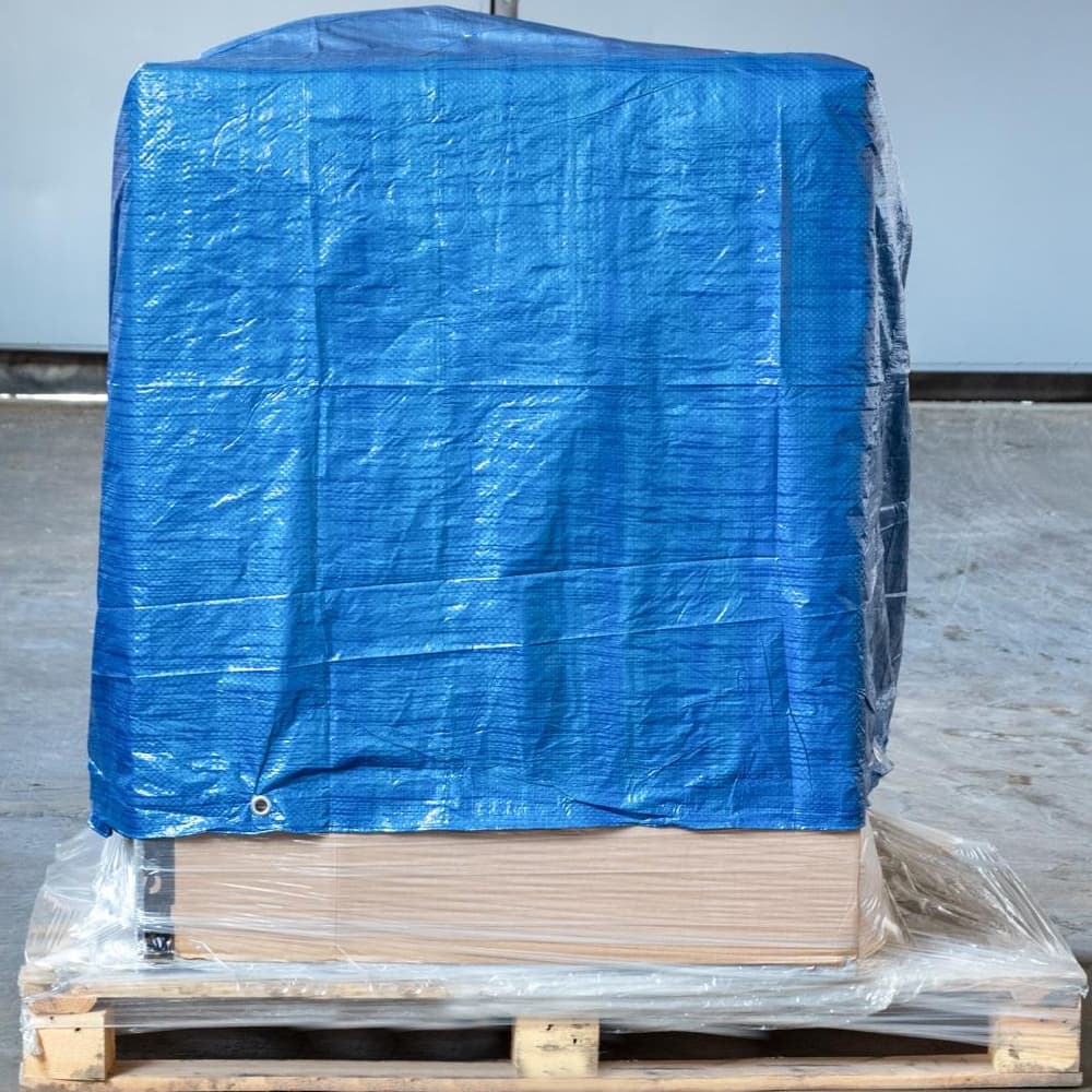 Тент универсальный 4х6 м, 60 гр. синий