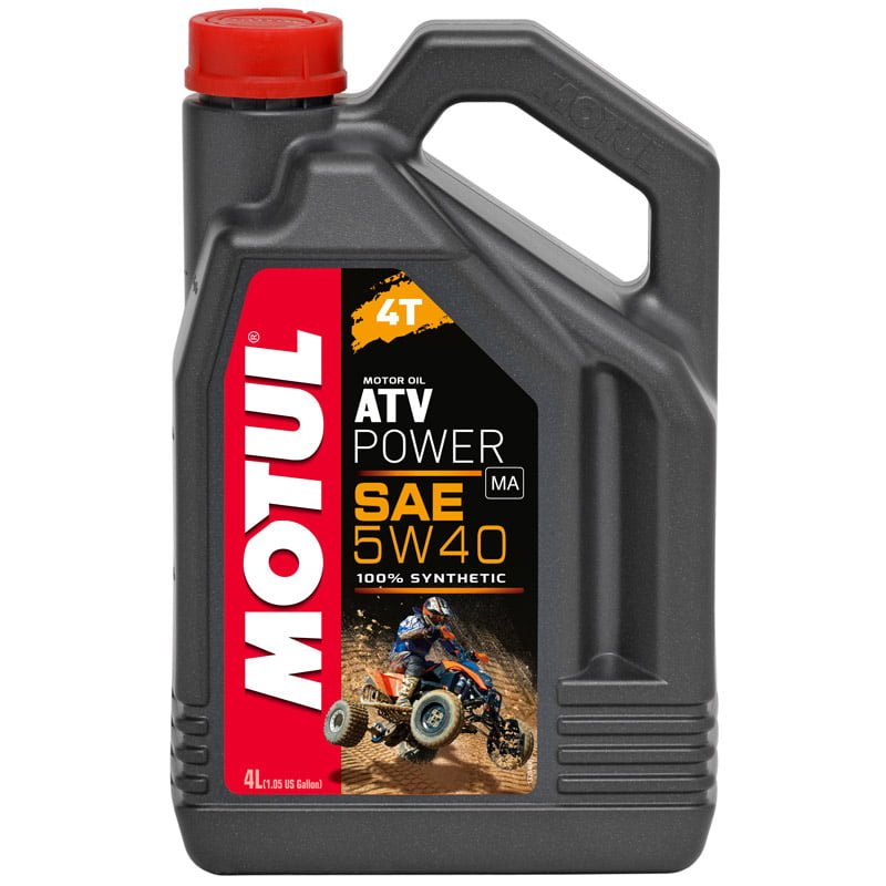 Масло MOTUL ATV Power 4T 5W40 (4л.) для двигателей квадроциклов
