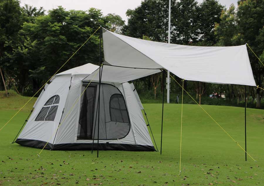 Палатка автоматическая 4-х местная CW 5241, 240х240х185 см