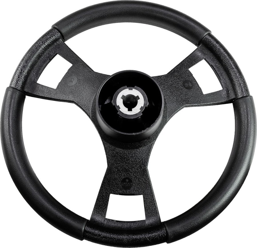 Рулевое колесо GUISSI 013 черное, д. 350 мм.