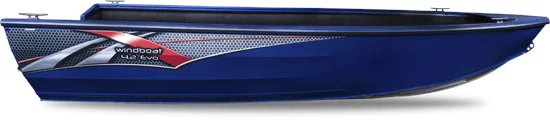 Лодка алюминиевая ВиндБот 4.2 Evo транец L