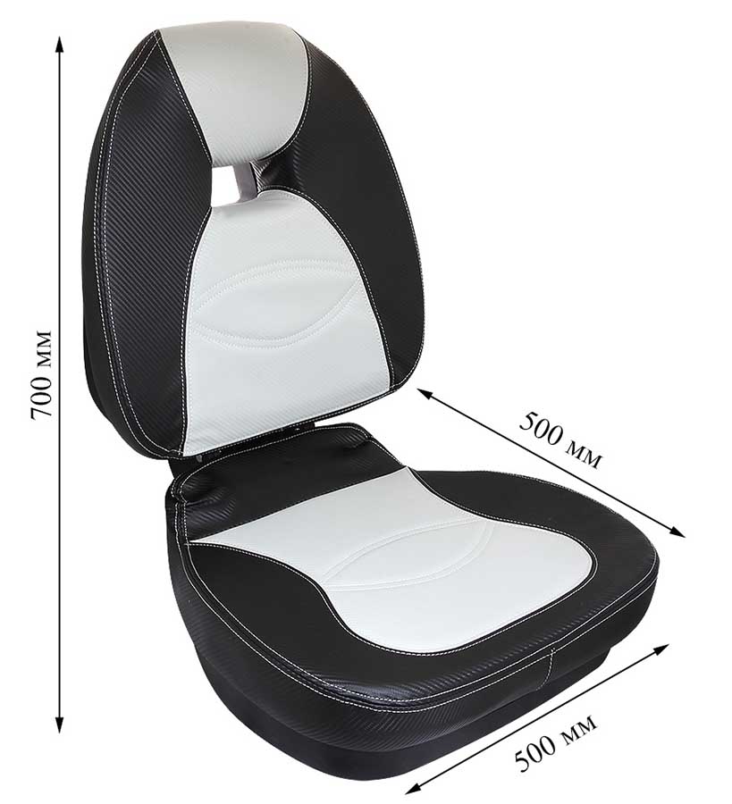 Кресло складное Premium Pro III, черный/серый