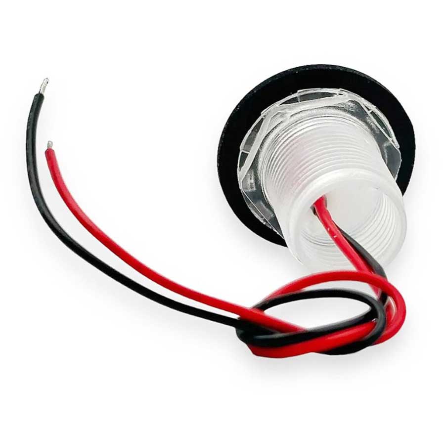 Светильник для рыбного садка светодиодный, 12 В, IP68, голубой