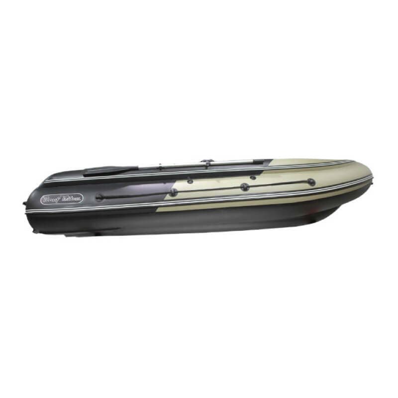 Надувная лодка ПВХ Риф Тритон 370 S-Max (интегр. фальшборт, НДНД)