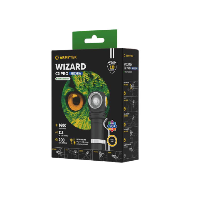 Мультифонарь Armytek Wizard C2 Pro Nichia Warm