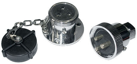 Разъем палубный 4 контакта, 3А