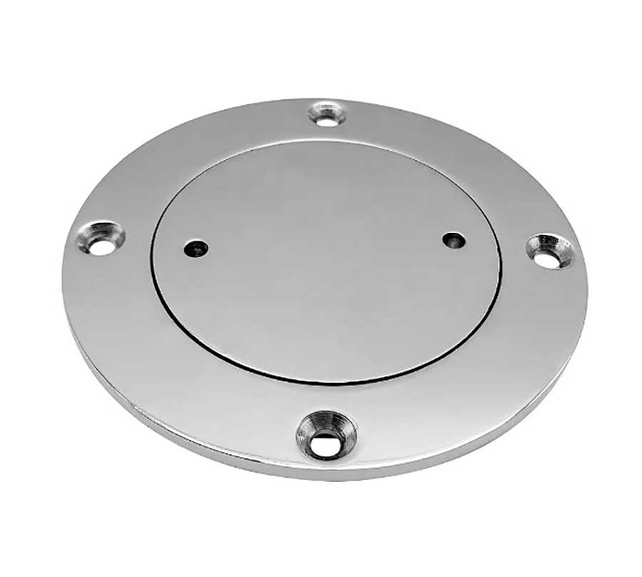 Люк смотровой Мореман 123 мм, нержавеющая сталь