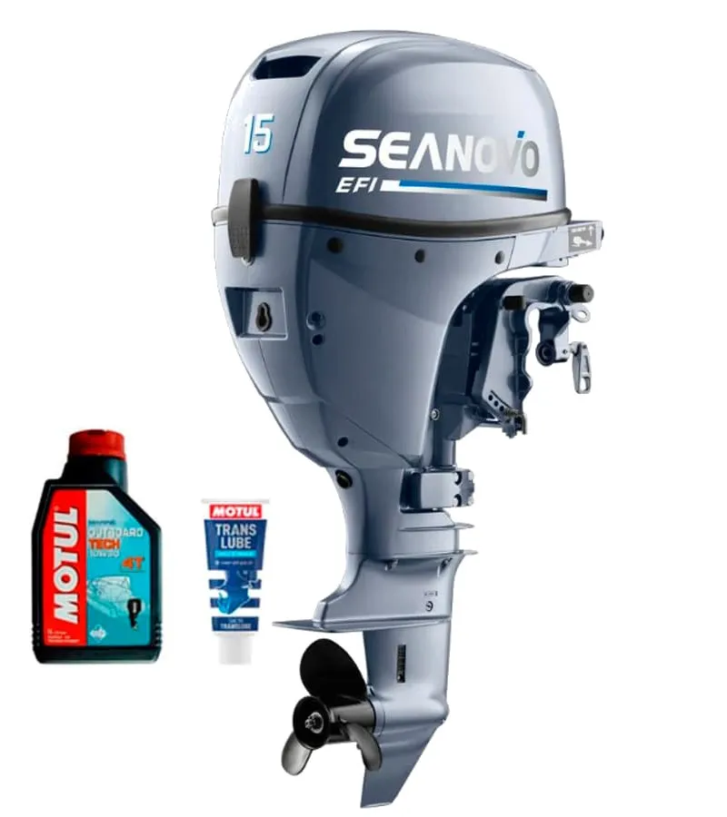 Лодочный мотор 4T Seanovo SN EF 15 FES EFI Enduro (аналог мотора 20 л.с. инжектор, дистанция)