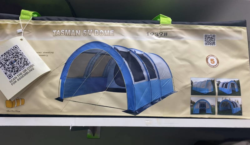 Палатка Coolwalk Tasman 5V Dome, (464х280х200)