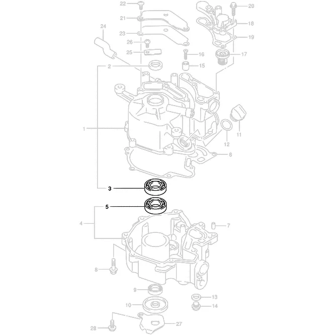 Подшипник (17x40x12) Suzuki