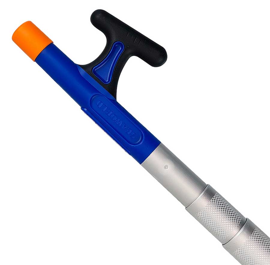 Багор телескопический трехколенный Osculati, 150-382 см, алюминий