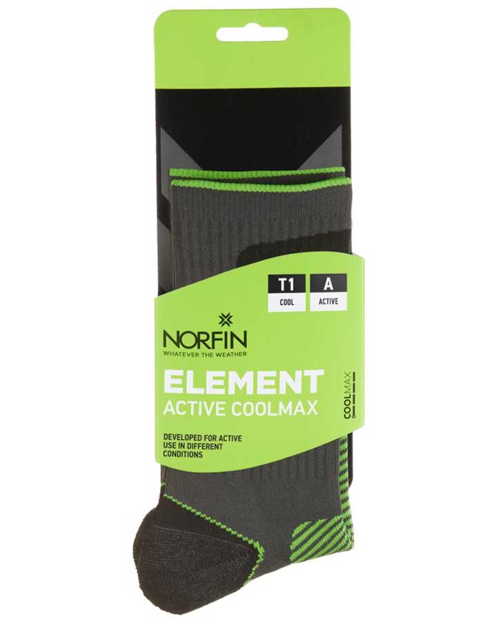 Термоноски Norfin (Норфин) T1A ELEMENT ACTIVE COOLMAX