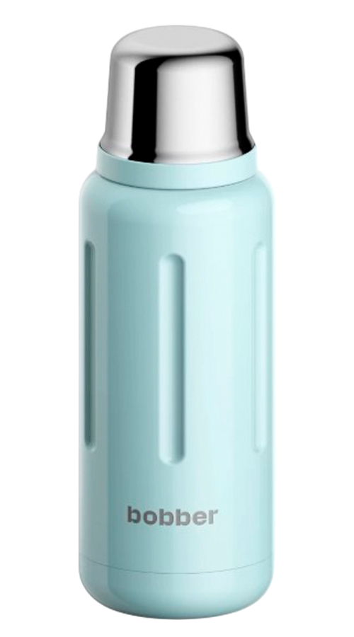 Термос Flask-1000 Light Blue с узким горлом, 1 л