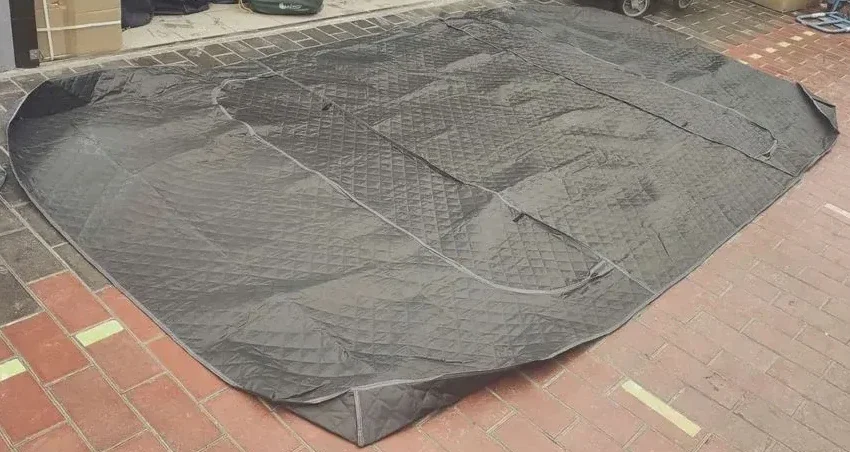 Пол утепленный для зимней палатки Mircamping 2023DX, 412х217 см.