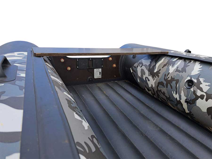 Надувная лодка ПВХ Хантер 350 ПРО (камуфляж), Б/У 2023