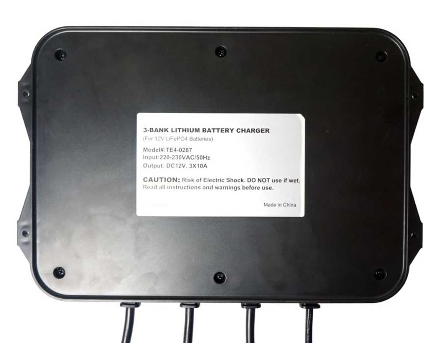 Зарядное устройство SEA-PRO ТЕ4-0287 для АКБ LiFePO4, 3х12В 10А