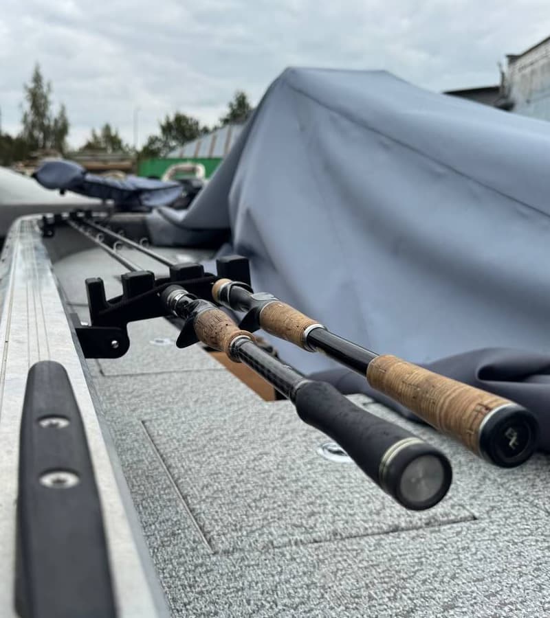 Держатель удилища тройной на Т-паз (2 шт.)