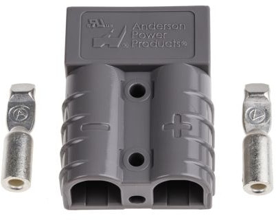 Разъем для АКБ Anderson Power Products SB50, серый, 36V (пара)