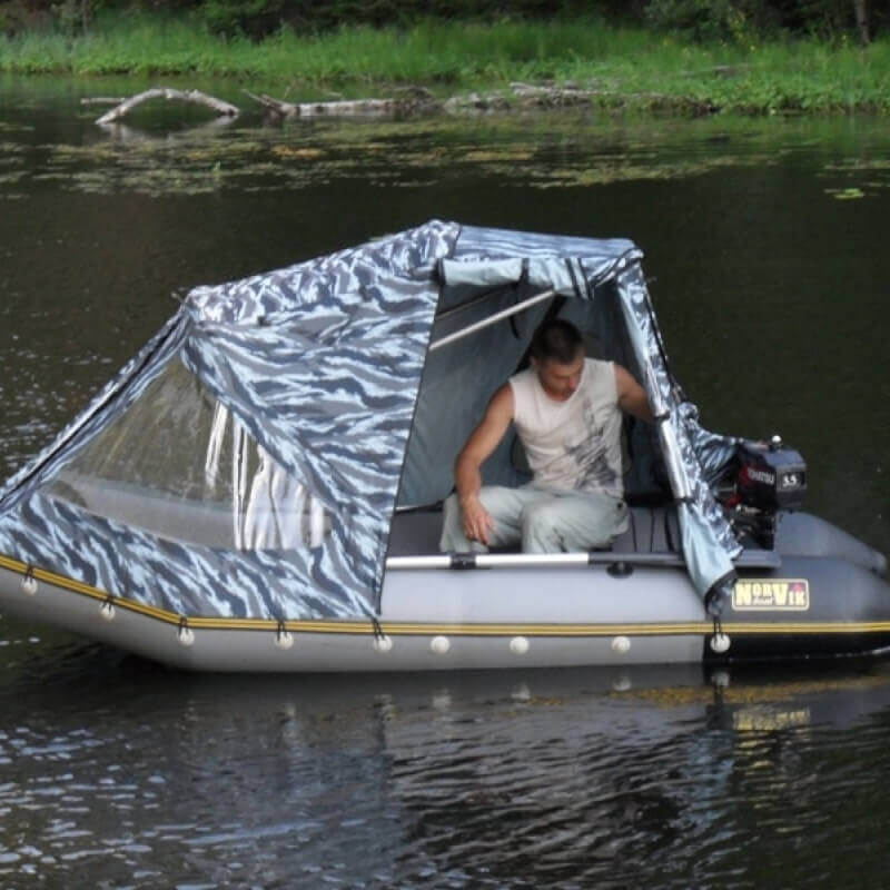 Тент-палатка для лодки Хантер 360 А