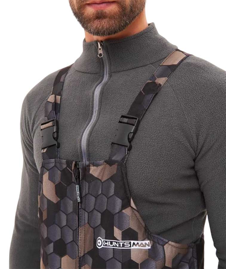 Костюм зимний Хантсмен Альтаир -45°С, камуфляж 001 (соты хаки)