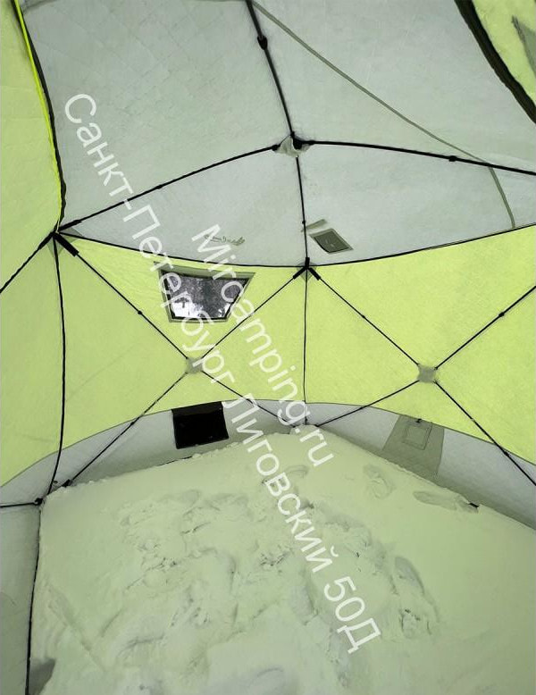 Палатка для зимней рыбалки MirCamping КУБ (2,1х2,1х1,7 м.) арт. 2018