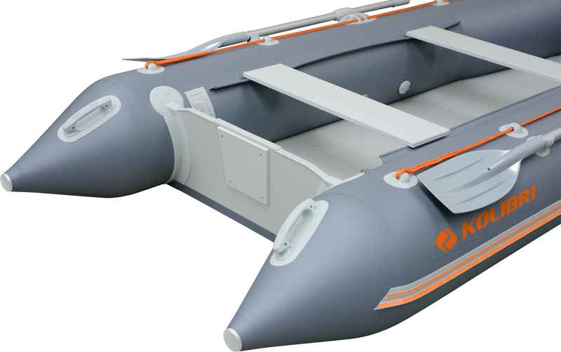 Надувная лодка ПВХ Колибри КМ-360D (фанерный пайол)